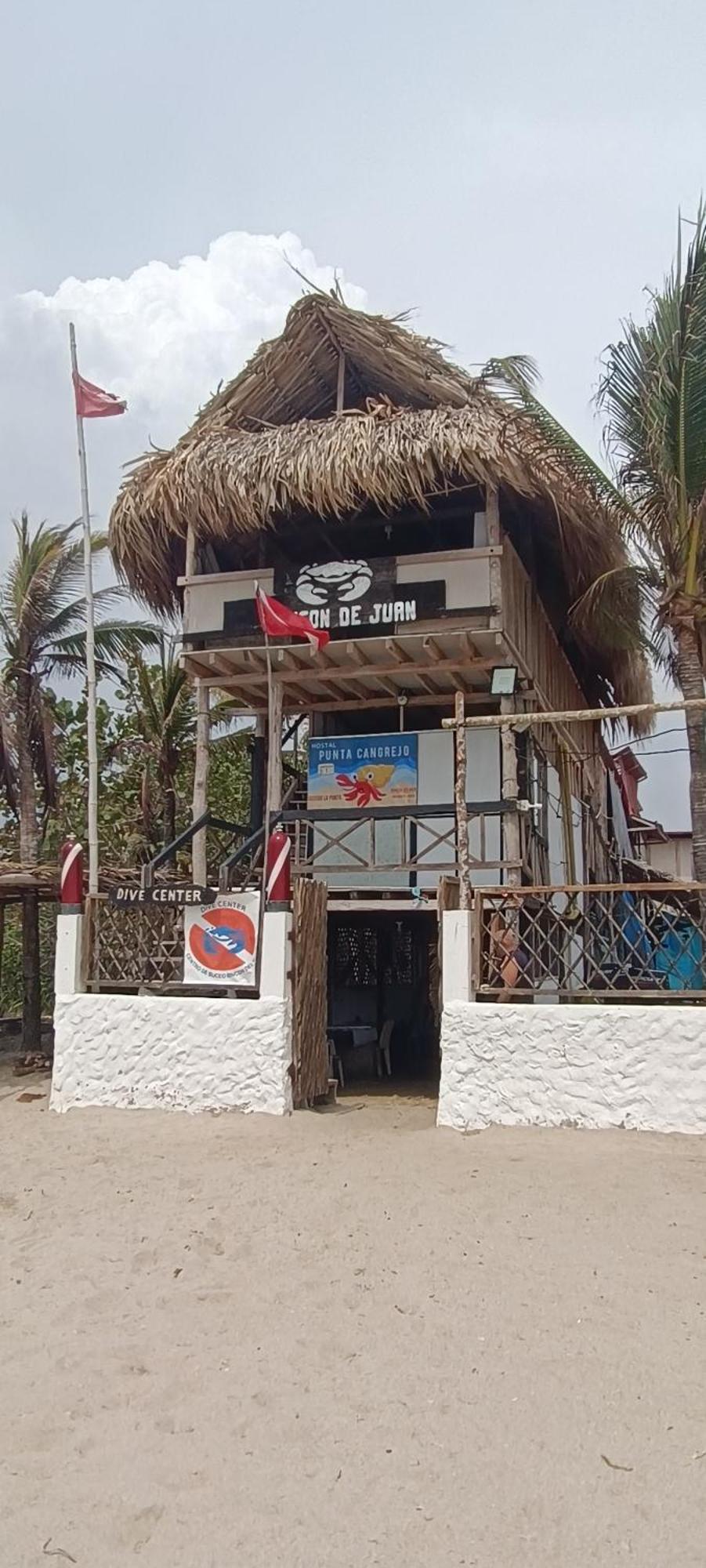 Hostal Punta Cangrejo San Onofre Eksteriør bilde